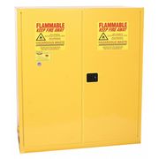 Eagle Mfg Flammable Liquid Safety Cabinet, Yellow HAZ1955X