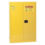 Eagle Mfg Flammable Liquid Safety Cabinet, Yellow 1947X