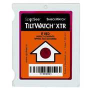 TILTWATCH Tilt Indicator Label, 80 deg., PK100 24101