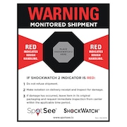 SHOCKWATCH Shock Indicator Companion Label, PK200 26126