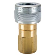 PARKER Quick Connect, Socket, 1/4" Body, 1/2" Barb TL-501-4FP