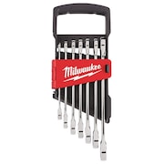 Milwaukee Tool Metric Ratcheting Combination Wrench Set, 7-Piece 48-22-9506