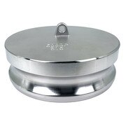 ZORO SELECT Cam and Groove Spool Adapter, 6", 316 SS PLE103
