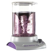 HEATHROW SCIENTIFIC Magnetic Stirrer, 12V, Gray/Purple, 1 Liter 120155