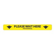 ZING Safety Sign, 2 1/4 in H, 20 in W, Plastic, Rectangle, English, 10165 10165