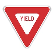 TAPCO Yield Sign, 30" x 30" x 30"HIP 373-01356