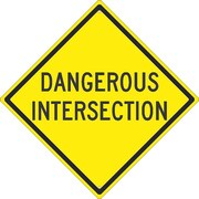 NMC Dangerous Intersection Sign, TM209K TM209K