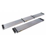 Metaltech Aluminum Extendable Platform, 8 to 13 ft. M-PEP7100AL