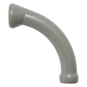 LOC-LINE Extended Elbows, Gray, 1/4", PK20 49457-G