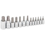 Titan Hex Bit Socket Set, SAE, 13 pcs 16123