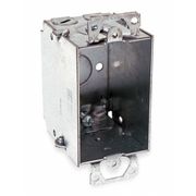 Raco Electrical Box, 12.5 cu in, Switch Box, 1 Gangs, Galvanized Zinc 519