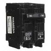Siemens Miniature Circuit Breaker, 90A, 120/240V AC, 2 Pole, Plug In Mounting Style, Q Series Q290