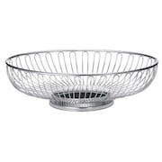 Tablecraft Chalet Basket, Oval, Chrome 4176