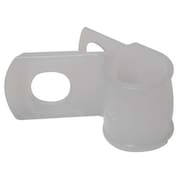 ZORO SELECT COV1109Z1 Clamp,OD 5//8 In,1//2 In W,Vinyl,PK50