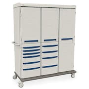 Metro Medical Mobile Cart, Light Taupe SXRTGS2