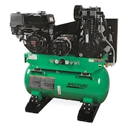 Speedaire Compressor/Generator, 13HP, 30Gal, 15.7CFM AG2-SH13-30GE
