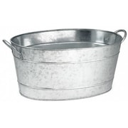 Tablecraft Oval Beverage Tub, 710 oz. Galvanized Steel BT1914