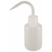 Lab Safety Supply Wash Bottle, Standard Spout, 16 oz., Clear 6FAV5