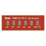 WAHL Non-Rev Temp Indicator, Mylar, PK10 101-6-143C