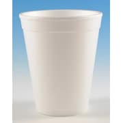 Zoro Select Disposable Cold/Hot Cup 10 oz. White, Foam, Pk1000 H10S