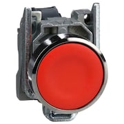 SCHNEIDER ELECTRIC Non-Illuminated Push Button, 22mm, Metal XB4BA42