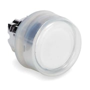 SCHNEIDER ELECTRIC Illuminated Push Button Operator, 22 mm, White ZB4BW513