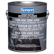 Sprayon 12.5 oz. Matte Gray Zinc Rich Galvanizing Compound SC0740010