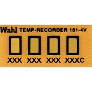 WAHL Non-Rev Temp Indicator, Kapton, PK10 101-4-076VC