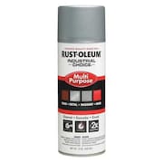 Rust-Oleum Spray Paint, Dull Aluminum, Gloss, 12 oz 1614830