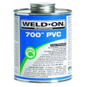 Weld-On PVC Clear Regular Bodied 1/2 Pint 13970