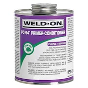 WELD-ON PC-64 Purple Primer-Conditioner PVC/CPVC 1/2 Pint 13999