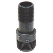ZORO SELECT PVC Adapter, Insert x MNPT, 1/2 in Pipe Size 1436-005