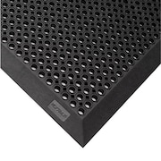 Notrax Entrance Mat, Black, 2 ft. 3" W x 3 ft. L 599S0023BL