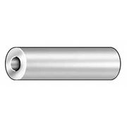 Zoro Select Spacer, 5/8 in Screw Size, Plain Aluminum, 1/2 in Overall Lg, 0.63 in Inside Dia CRF160810GR