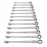 GEARWRENCH Ratcheting Wrench Set, Metric, 12 pt, 12pcs 85888