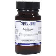 SPECTRUM Methyl Orange, Reagent, ACS, 25, Glass ME160-25GMGL