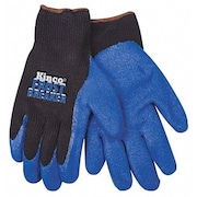 KINCO Coated Gloves, XL, Black/Blue, PR 1789-XL