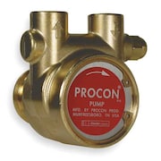 Procon Pump, Rotary Vane, Brass 114B240F11BA 250