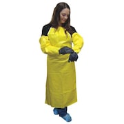 International Enviroguard Sleeves, 18 In. L, Yellow, PK200 7065YS