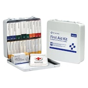 FIRST AID ONLY Unitized First Aid kit, Metal, 50 Person 242-AN