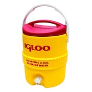 Igloo Beverage Cooler, 2 gal., Yellow 421