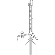 Lab Safety Supply Burette, Automatic, Glass, 10ml.Grade B 6CDR2