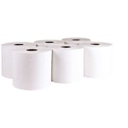 Tough Guy Tough Guy Center Pull Paper Towels, 1 Ply, 857 Sheets, 1,000 ft, White 60FG14