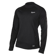 MILWAUKEE TOOL USB RECHARGEABLE HEATED WORKSKIN MIDWEIGHT BASE LAYER - BLACK XL 405B-21XL