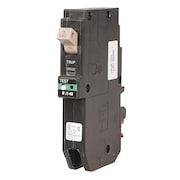 EATON Circuit Breaker, 20 A, 120/240V AC, 1 Pole, Plug In Mounting Style, CH Series CHFP120AF