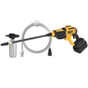 Dewalt Cordless Pressure Washer 550 psi Op Pressure, Cold, 1 gpm Pressure Washer Flow Rate DCPW550P1
