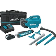 Makita Handheld Vacuum, 18 V, Cordless XLC07SY1