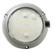 Grote Dome Lamp, Surface Mnt, LED, Dia 5 29/32 In 61171