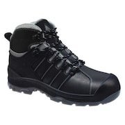 Elvex Safety Shoe, Nomad, Black, Size 9 NOMADEHNO42