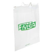 Msa Safety Respirator Drawstring Bag, Nylon, Wht/Grn 465008